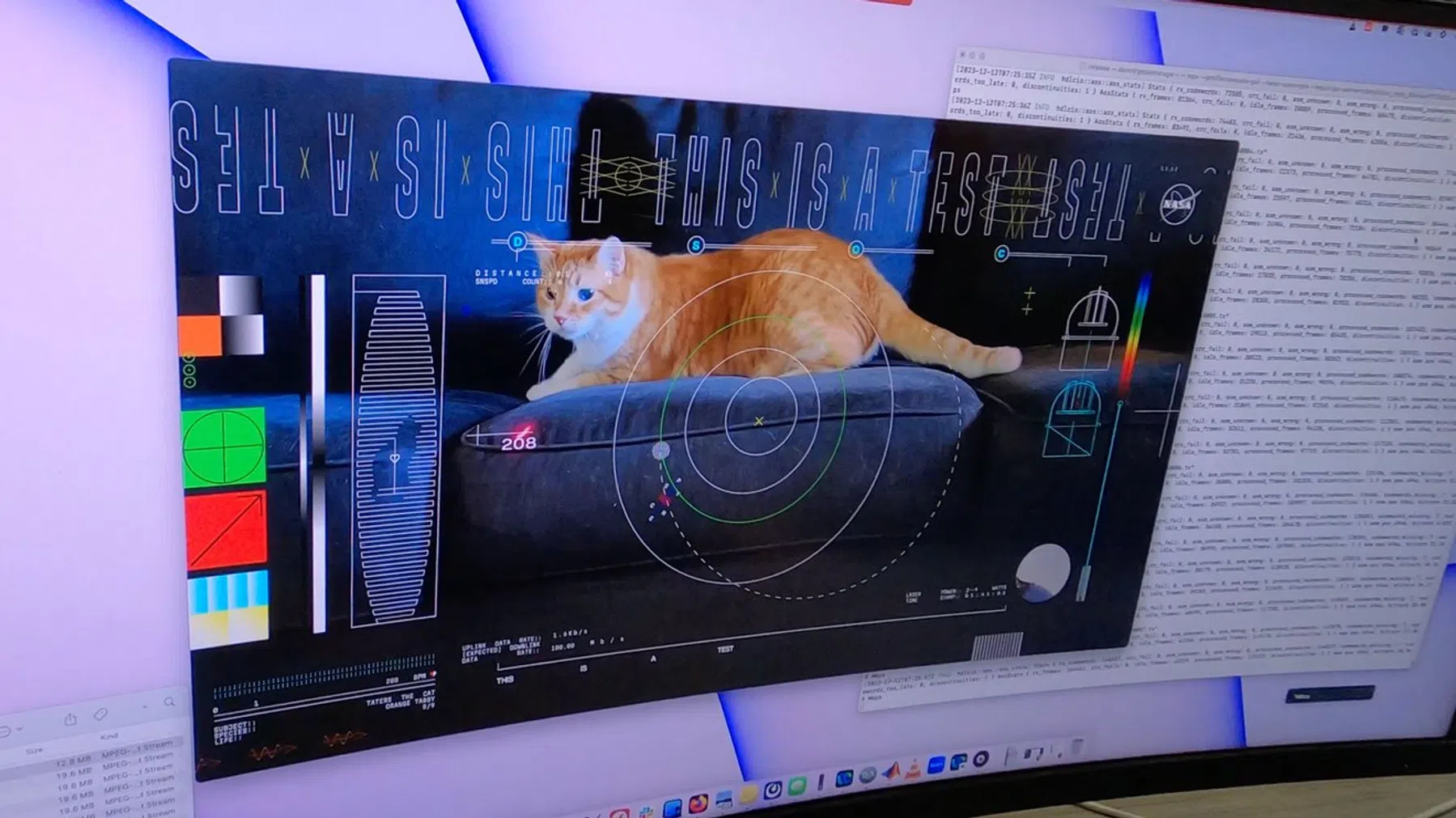 Record: NASA verstuurt kattenvideo over 31 miljoen kilometer dankzij lasers