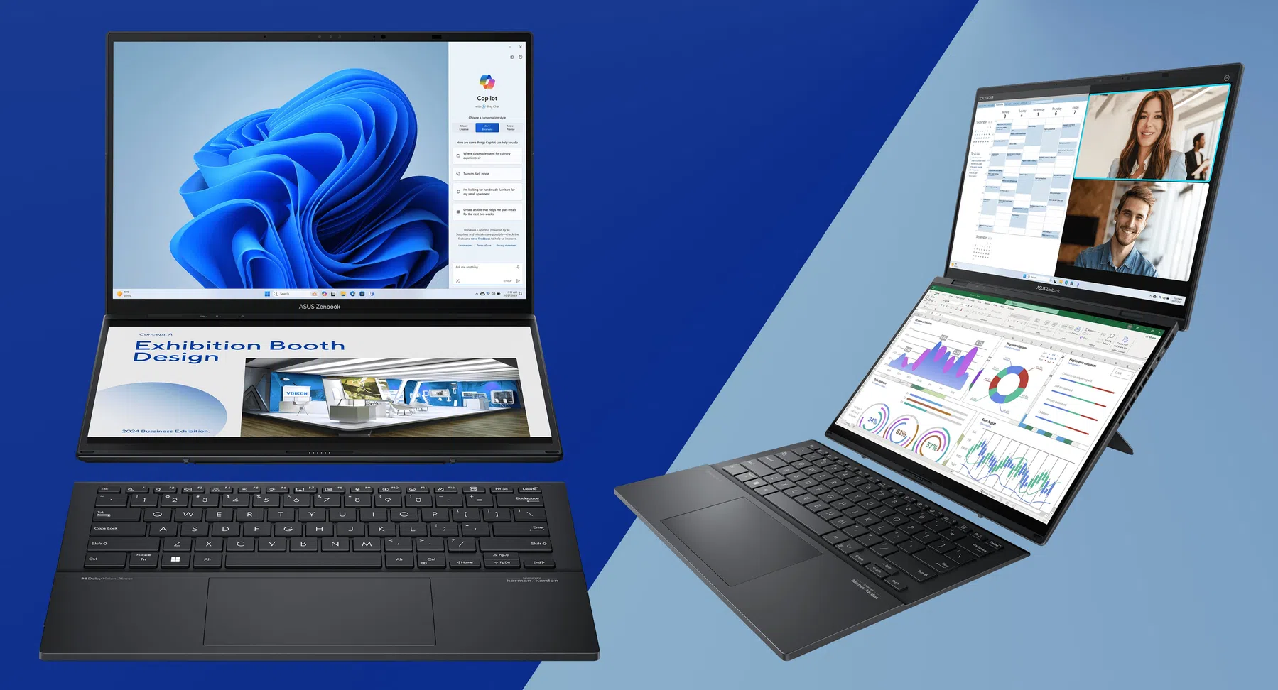 ASUS komt met een 'next level' laptop met twee OLED-touchscreens
