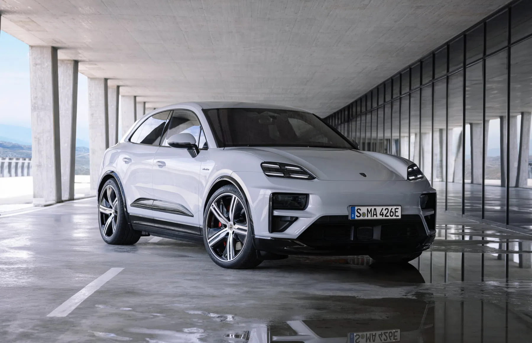 Tweede elektrische Porsche is een Macan SUV met augmented reality