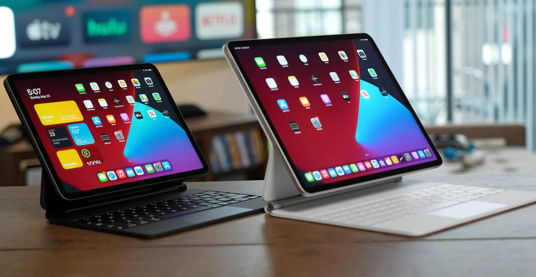 'iPads Pro met oled-scherm worden veel dunner'