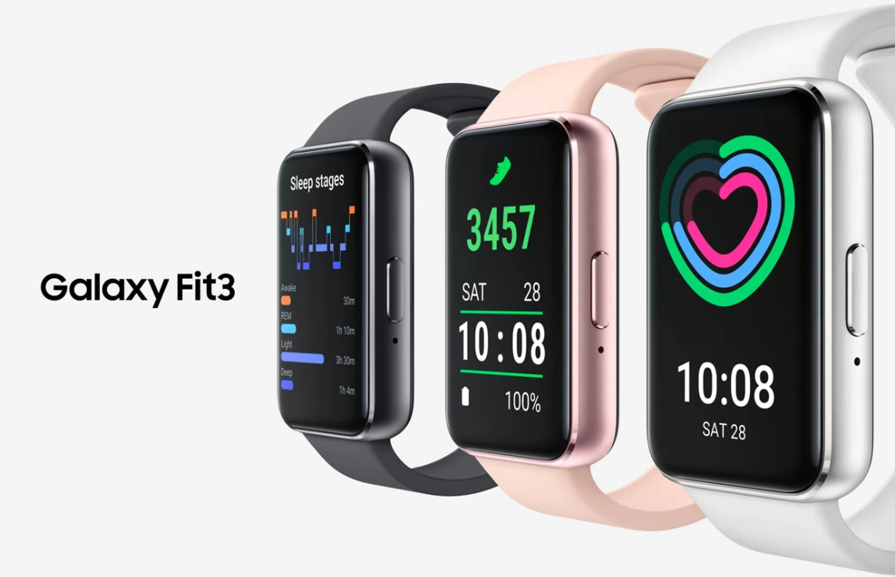 Lijkt wel een smartwatch: Samsungs nieuwe fitnesstracker heeft een groot scherm