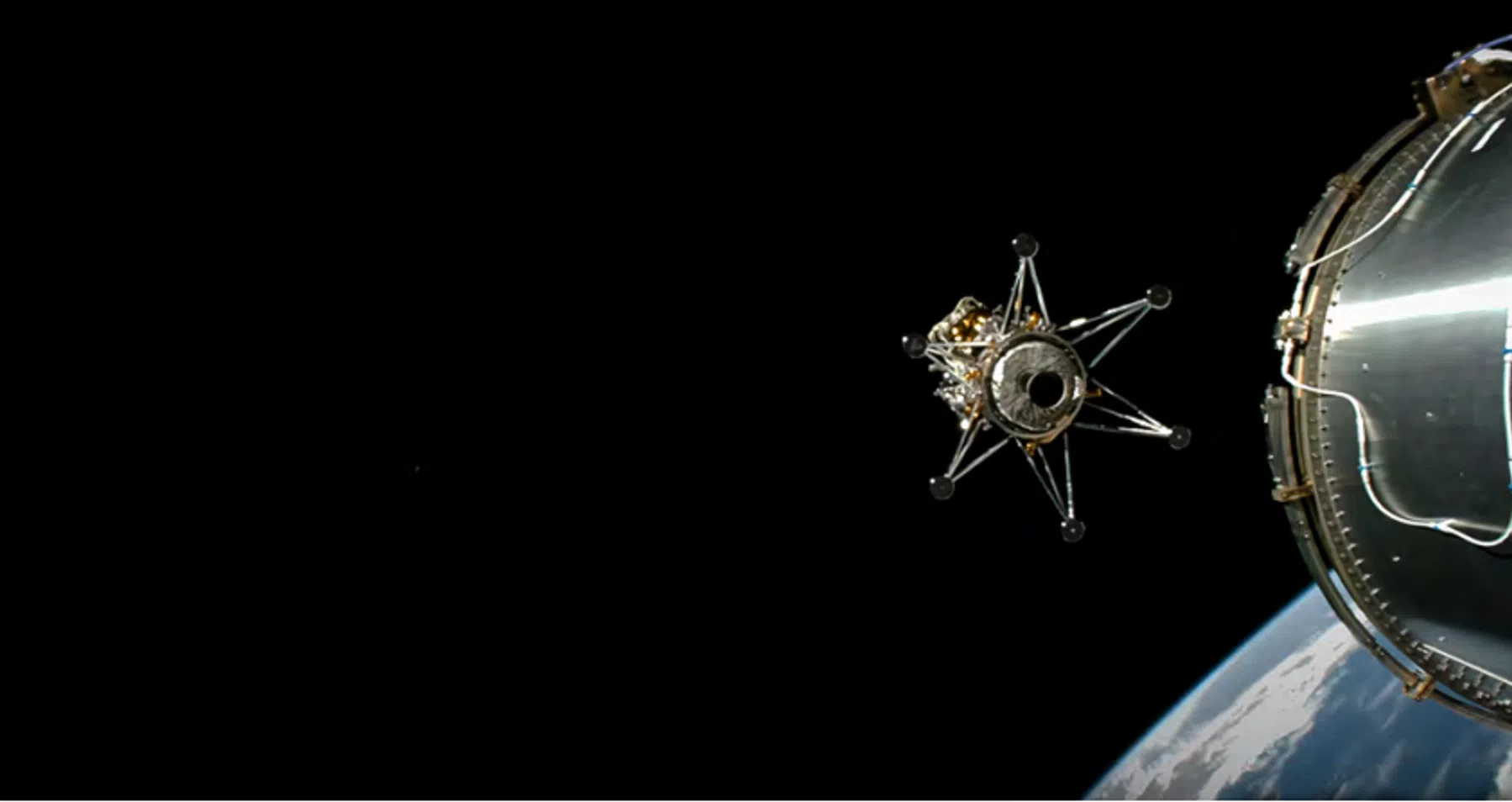 Maanlanding Odysseus toch niet helemaal gelukt: ruimtevaartuig ligt op zijn zij