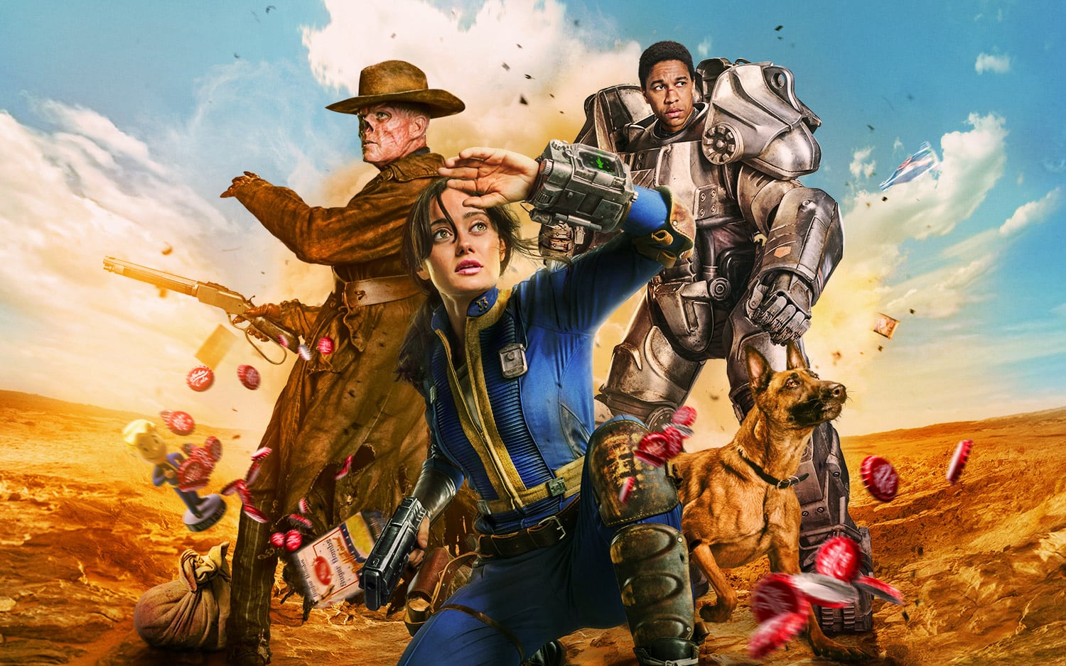 De apocalyps is een beetje vreemd in de eerste trailer voor tv-serie Fallout