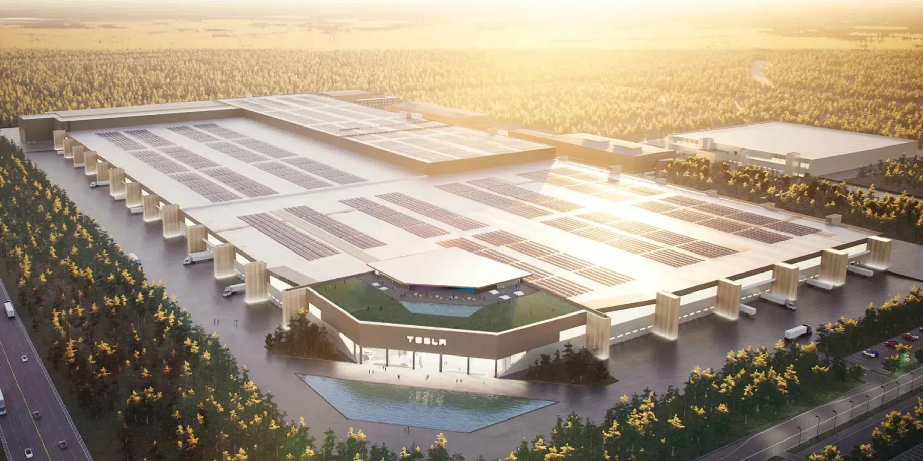 Tesla Gigafactory Berlijn weer gestart na brandstichting