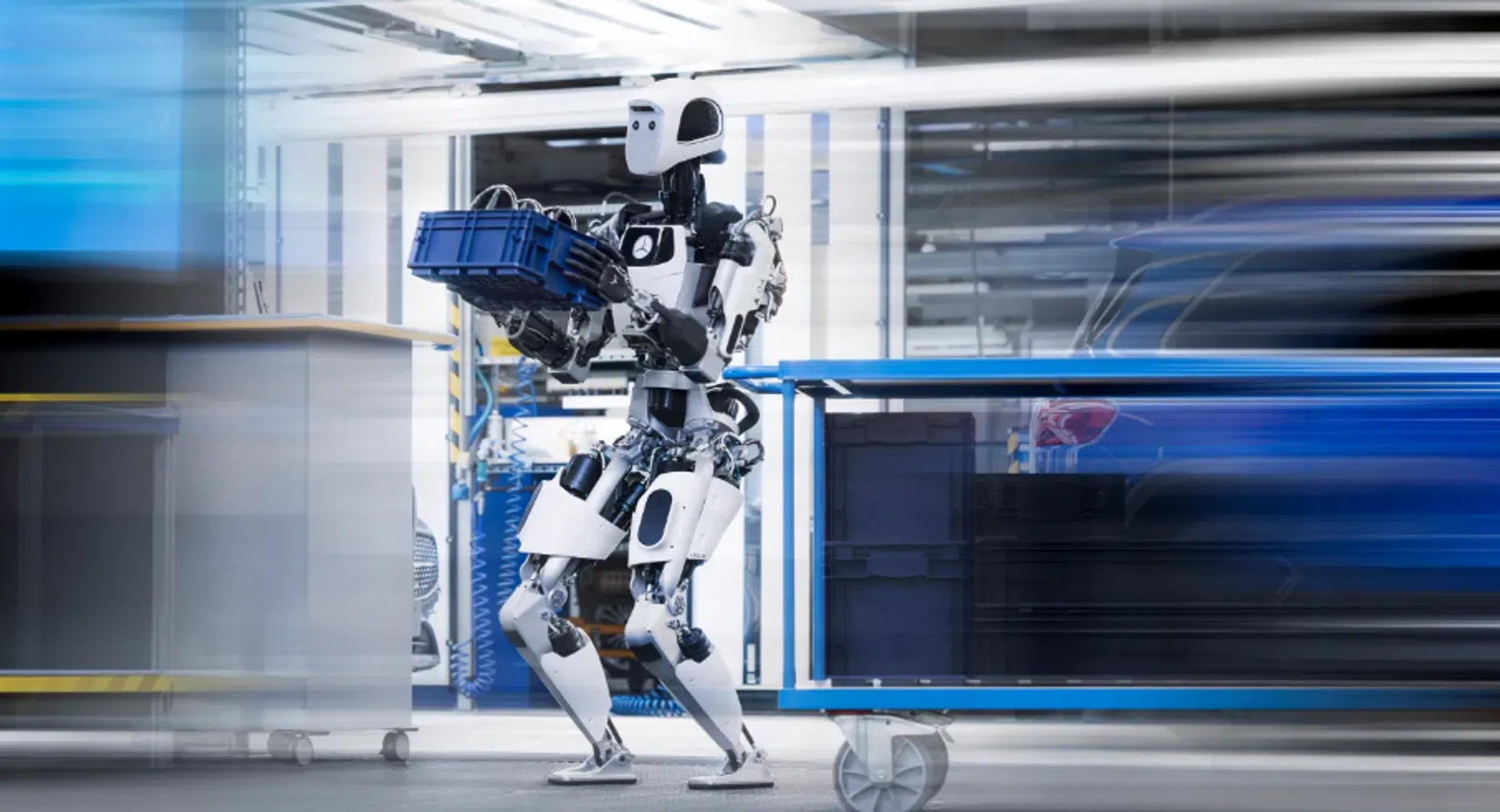 Mercedes gaat mensachtige robots uittesten in fabrieken