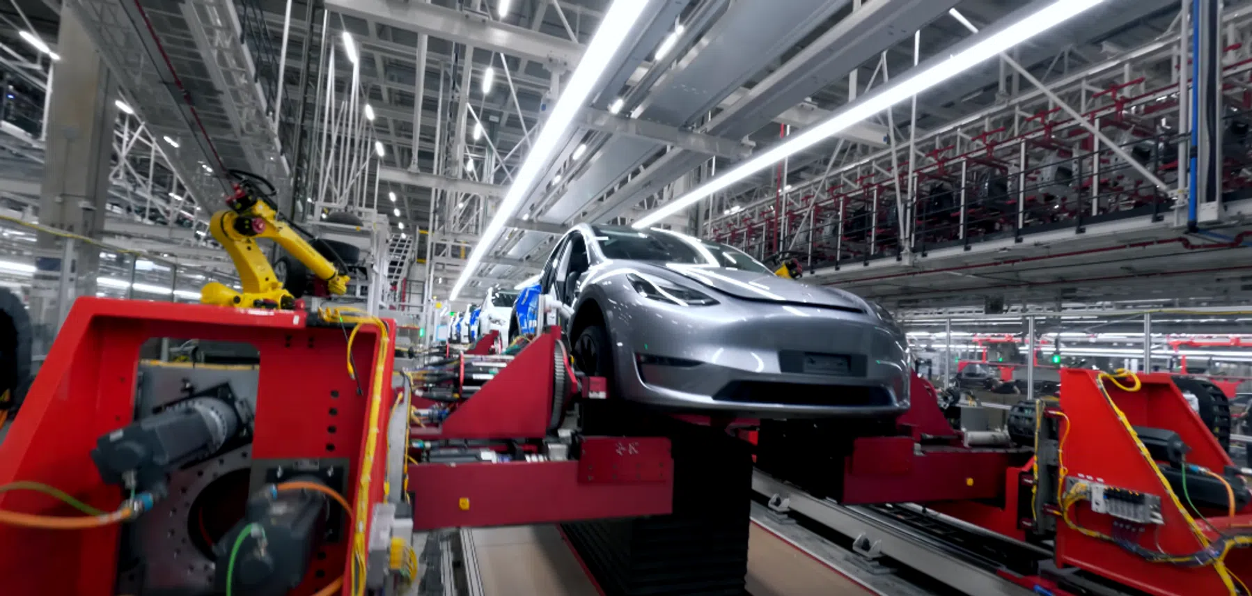 Verken Tesla's Gigafactory Berlijn in deze dronevideo