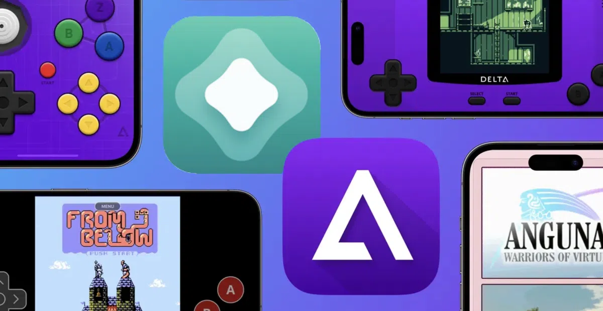 iPhone Duo suitable for Nintendo DS games with emulator