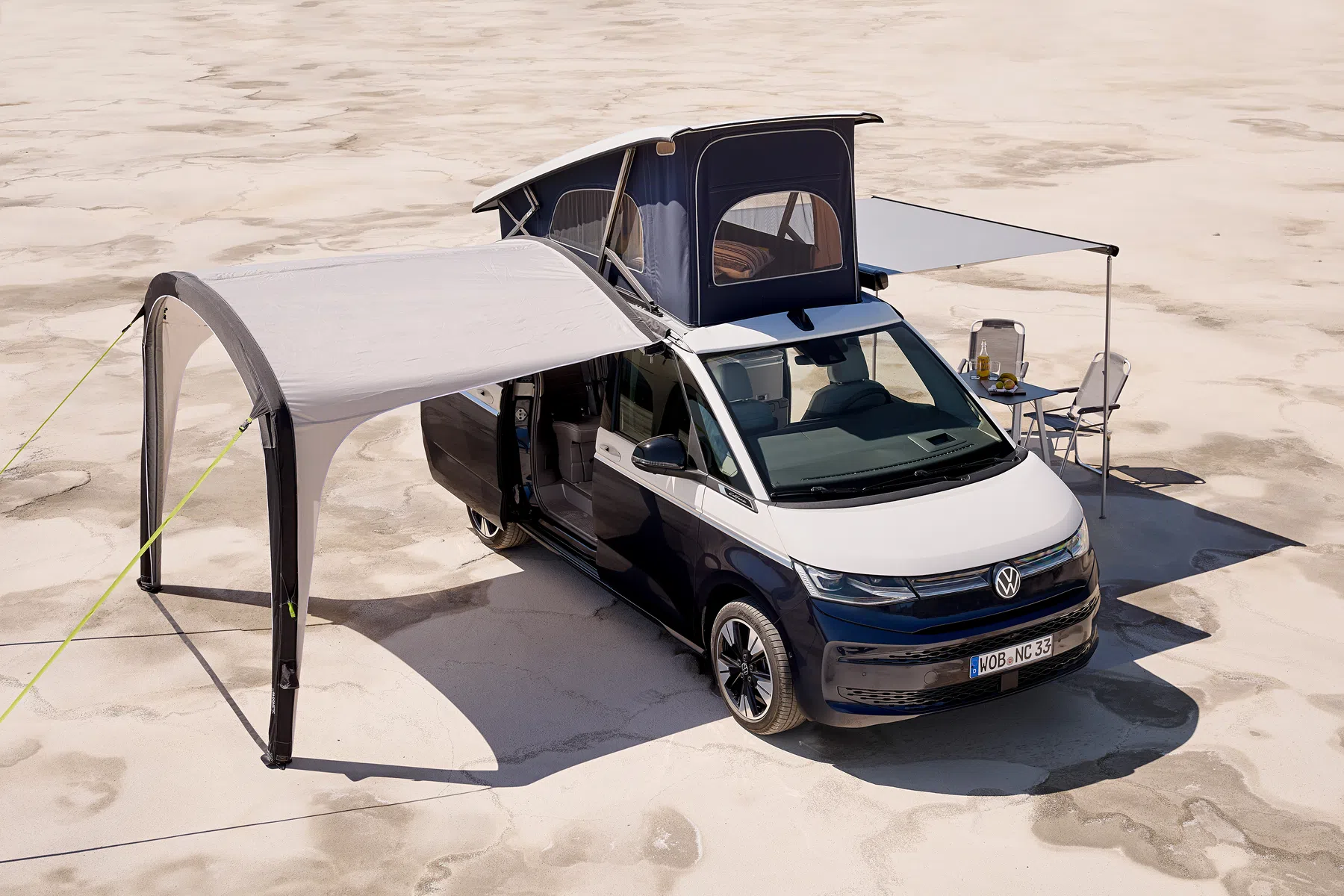 De iconische camper van VW is vernieuwd, maar nog niet elektrisch