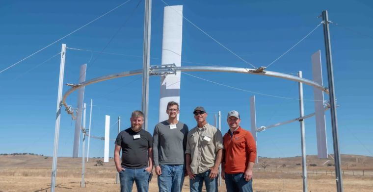 Maker goedkope windturbine heeft investering binnen voor veelbelovende test