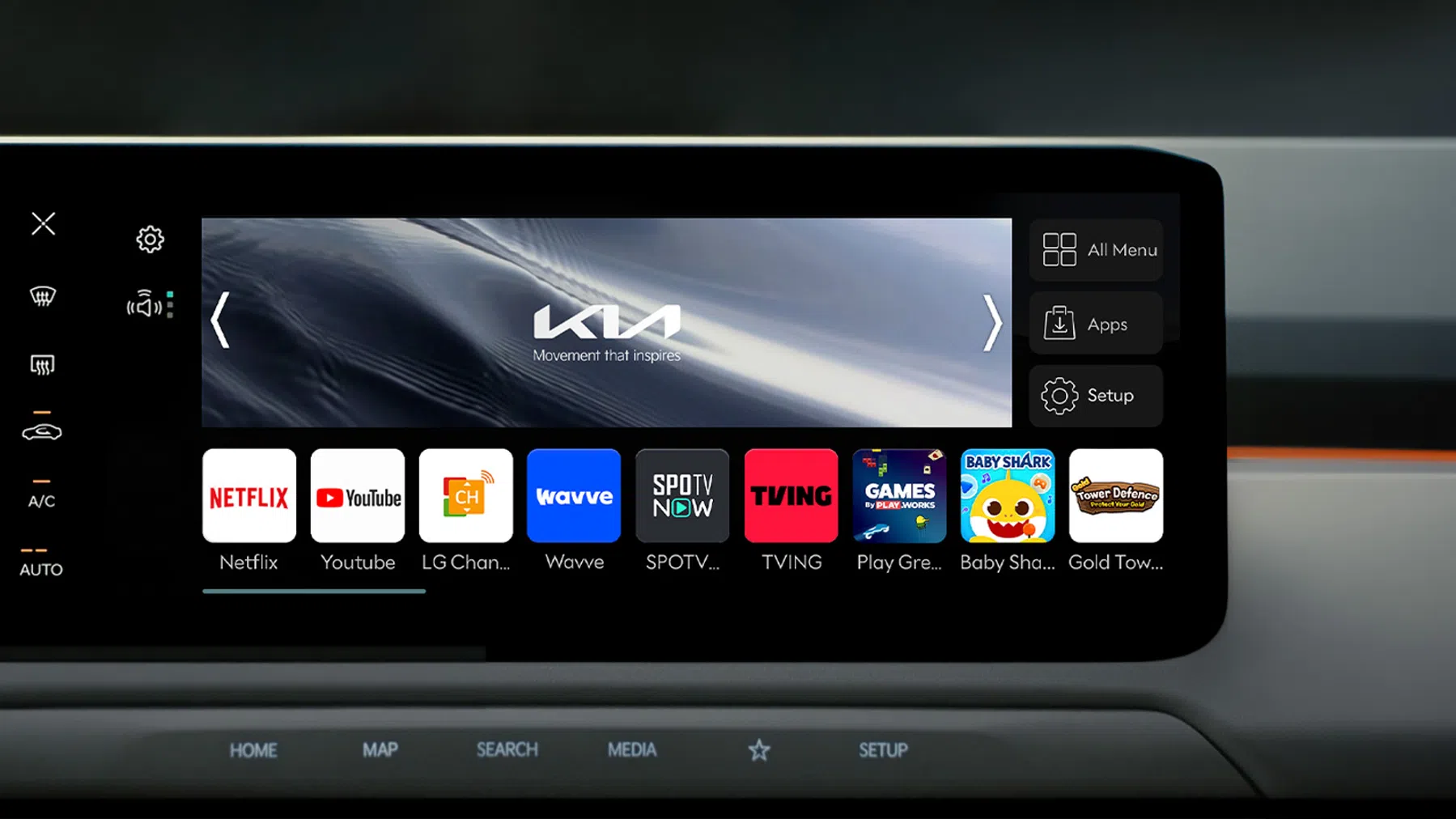 Huh, stopt Kia nou TV-software in je nieuwe auto? 