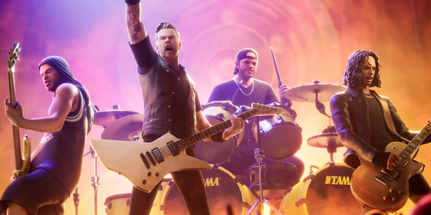 Nu ook speelbaar in Fortnite: de band Metallica