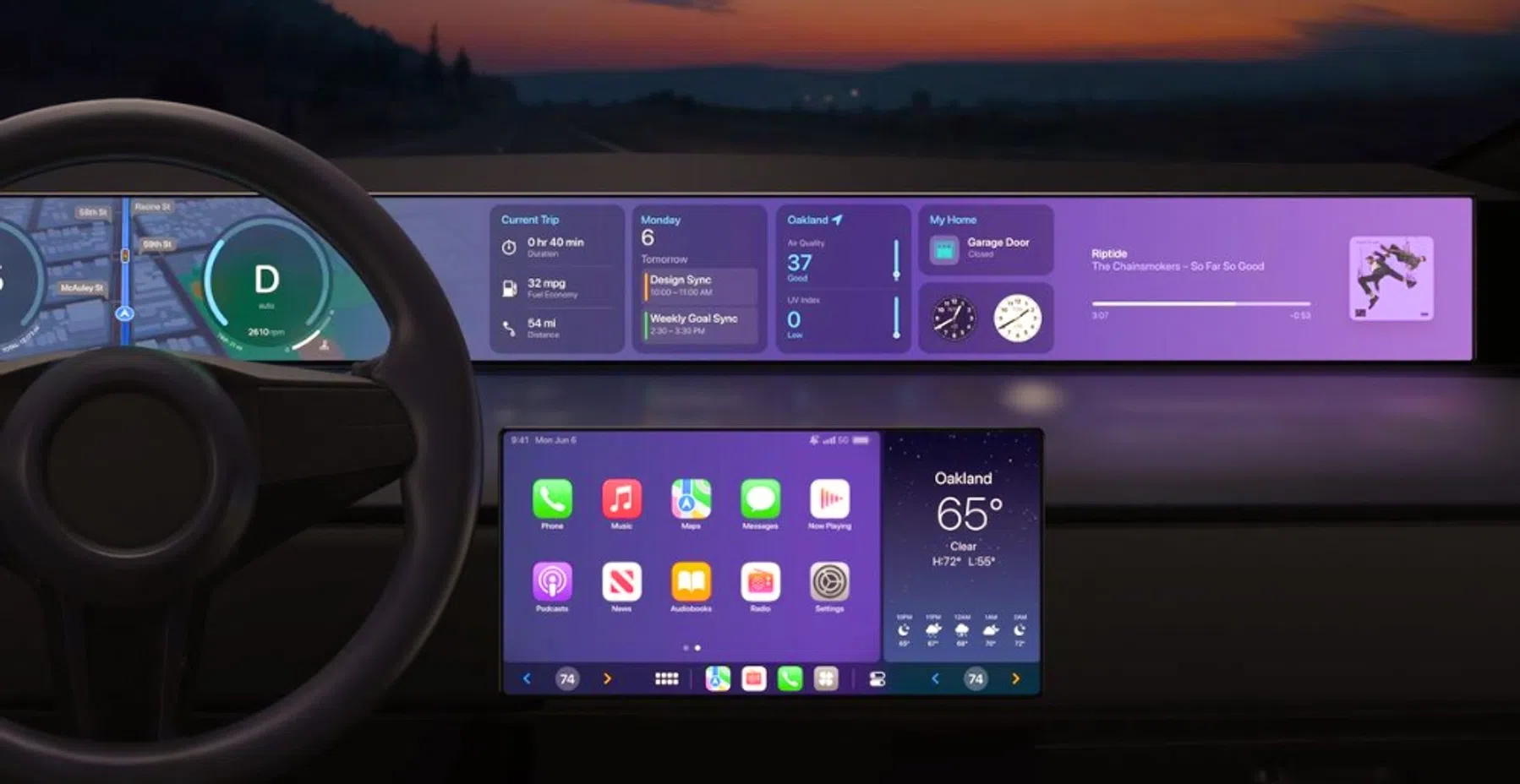 Het nieuwe CarPlay geeft automakers meer controle maar werkt alleen draadloos
