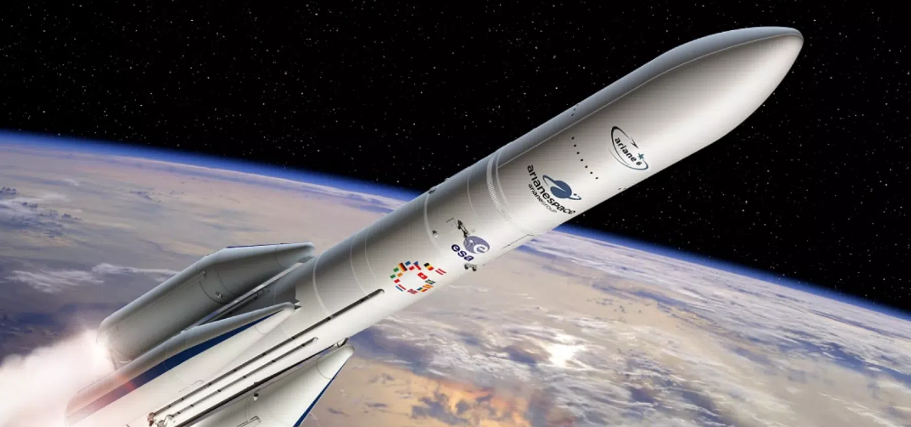 Europese raket concurreren Space X