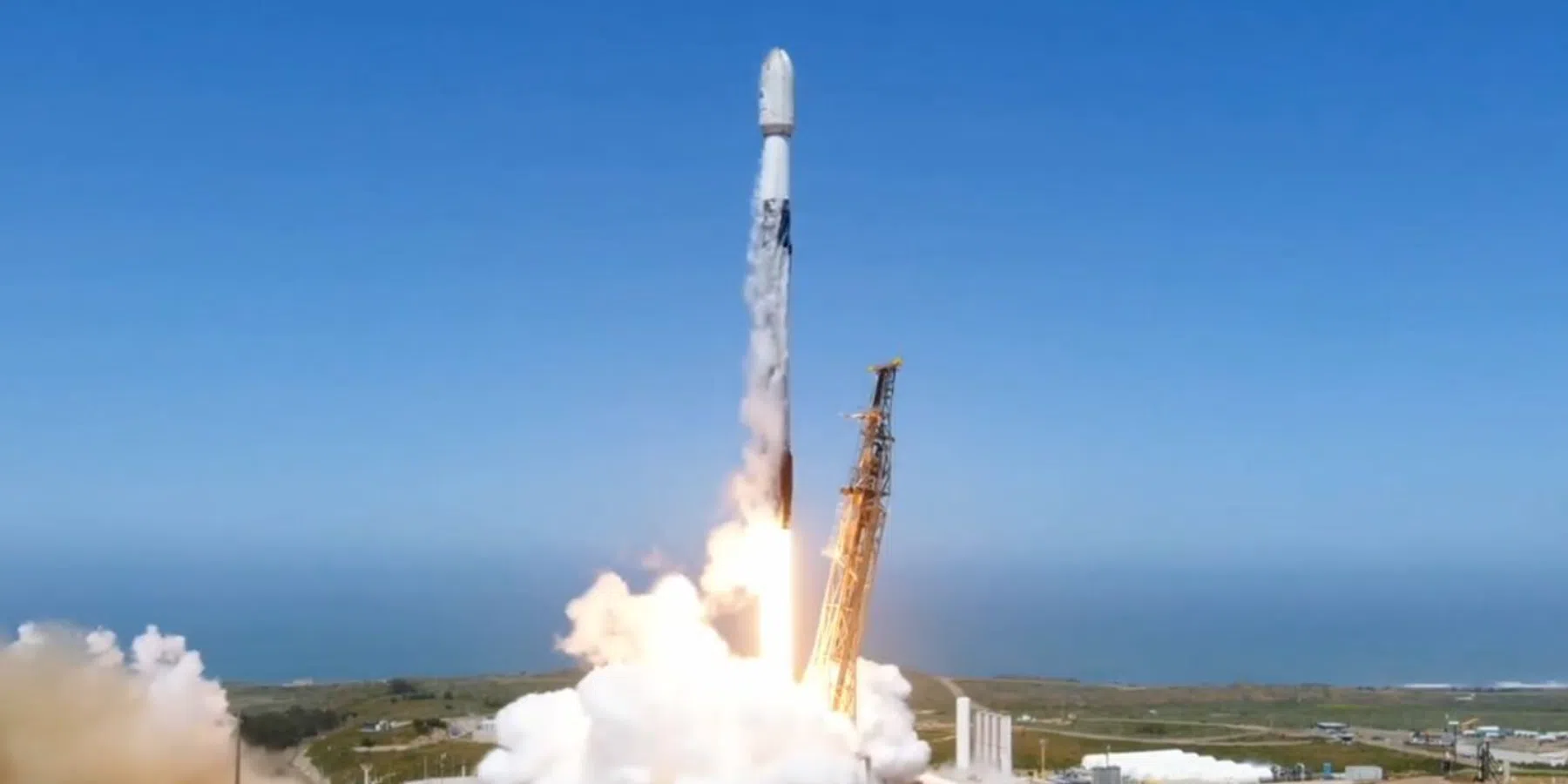 SpaceX Falcon 9 raket stuk