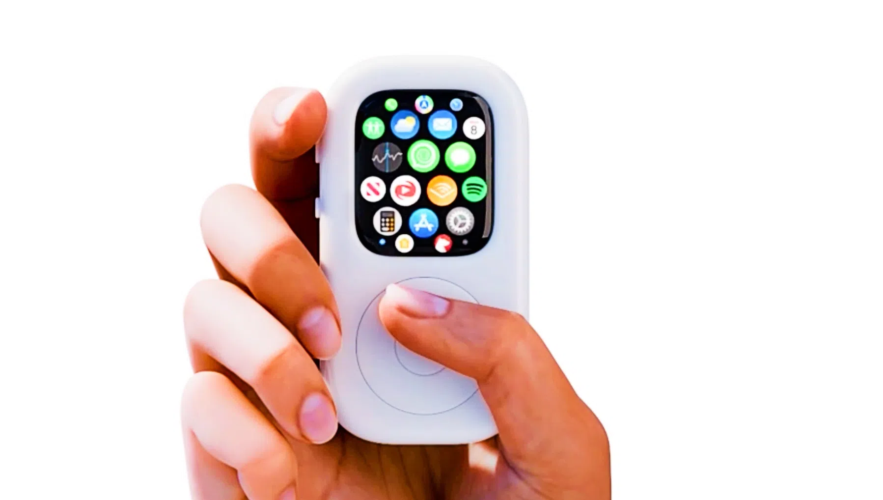 Deze geinige gadget verandert je Apple Watch in een iPod