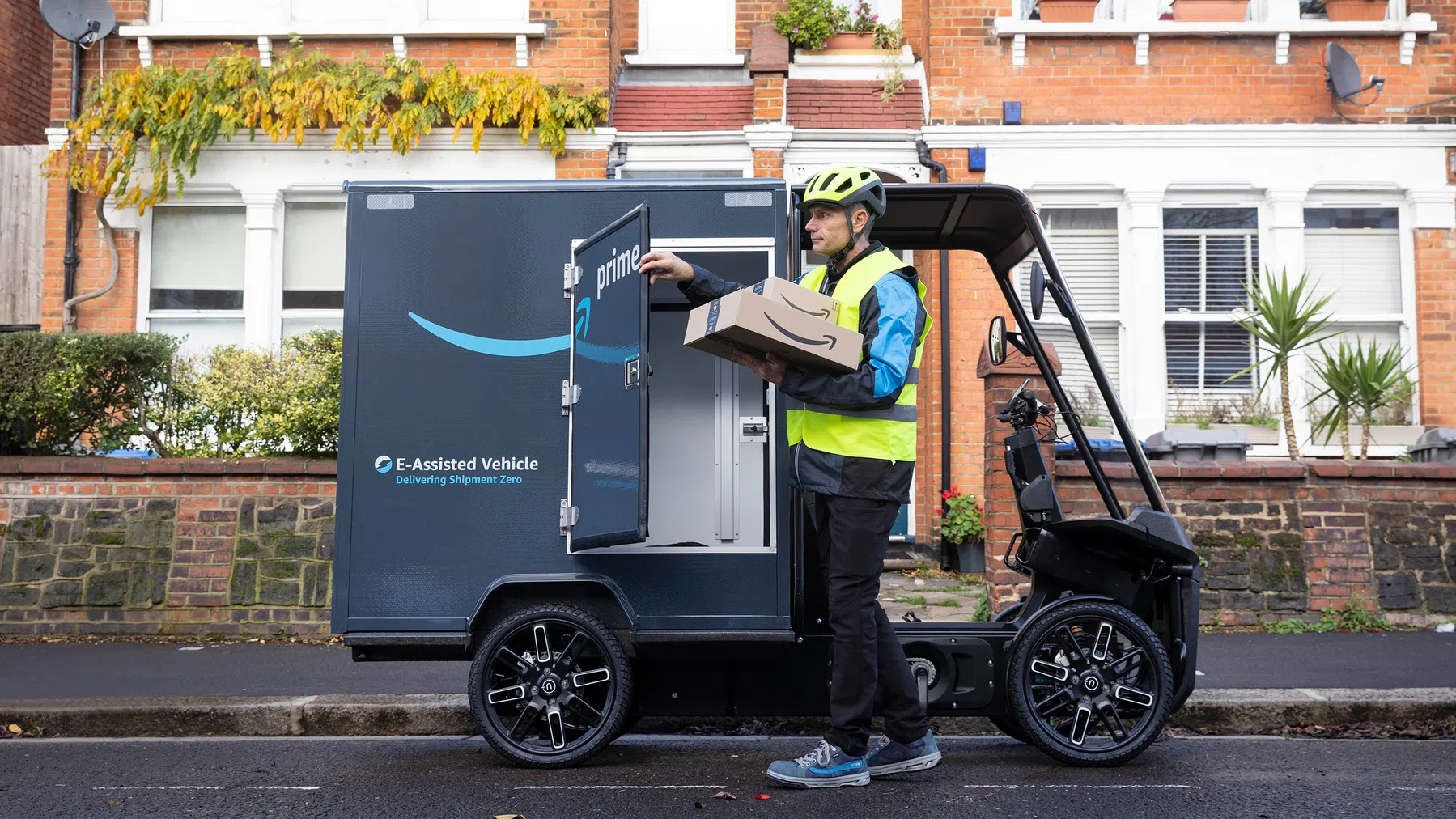 Amazon gaat in Berlijn 1,5 miljoen pakjes bezorgen met vrachtfietsen