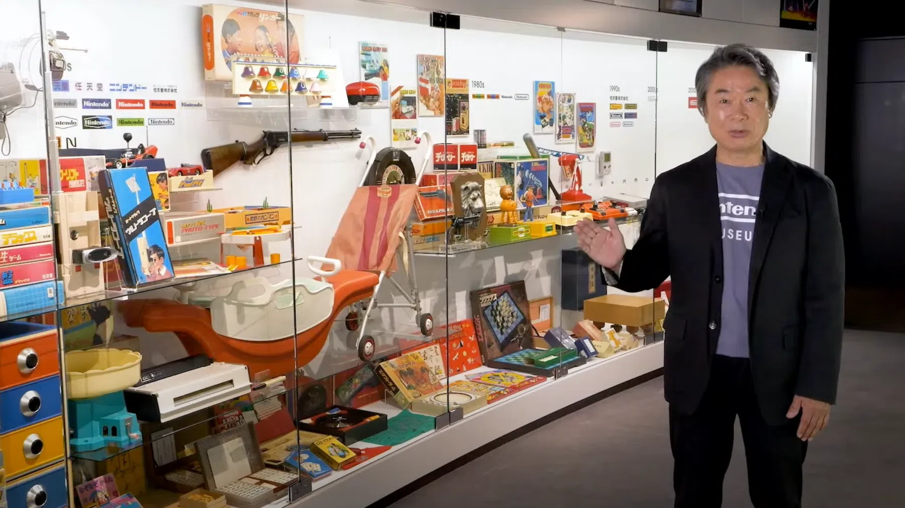 Miyamoto geeft tour door het splinternieuwe Nintendo Museum