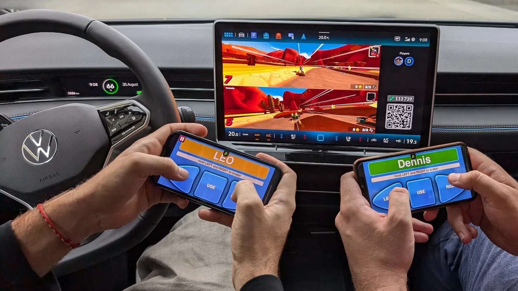 Volkswagen wil dat je samen gaat gamen in de auto