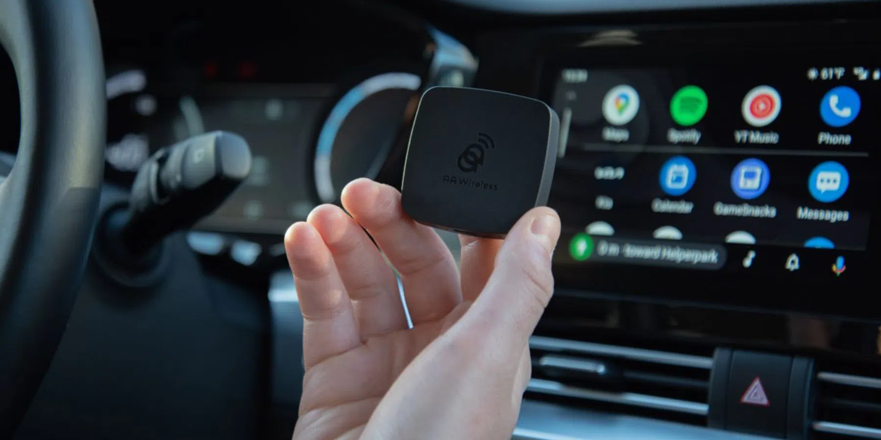 Android Auto wordt draadloos met deze Nederlandse dongel