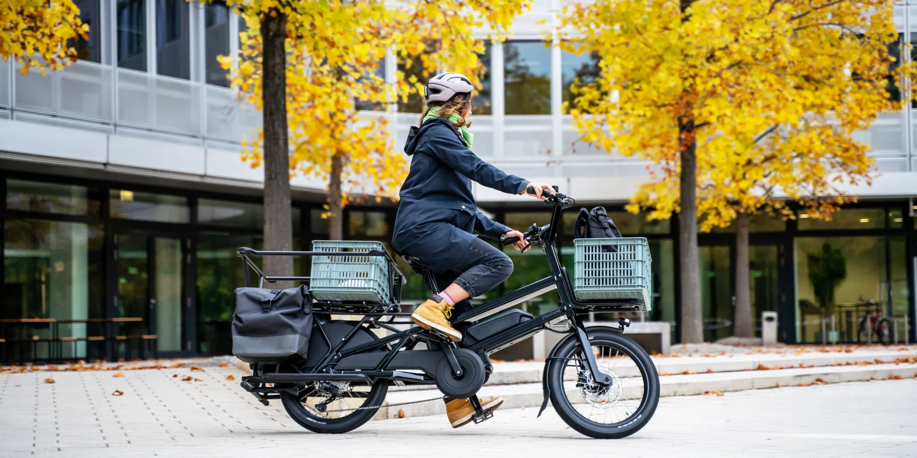 Met deze cargobike kan je van Amsterdam naar Groningen rijden