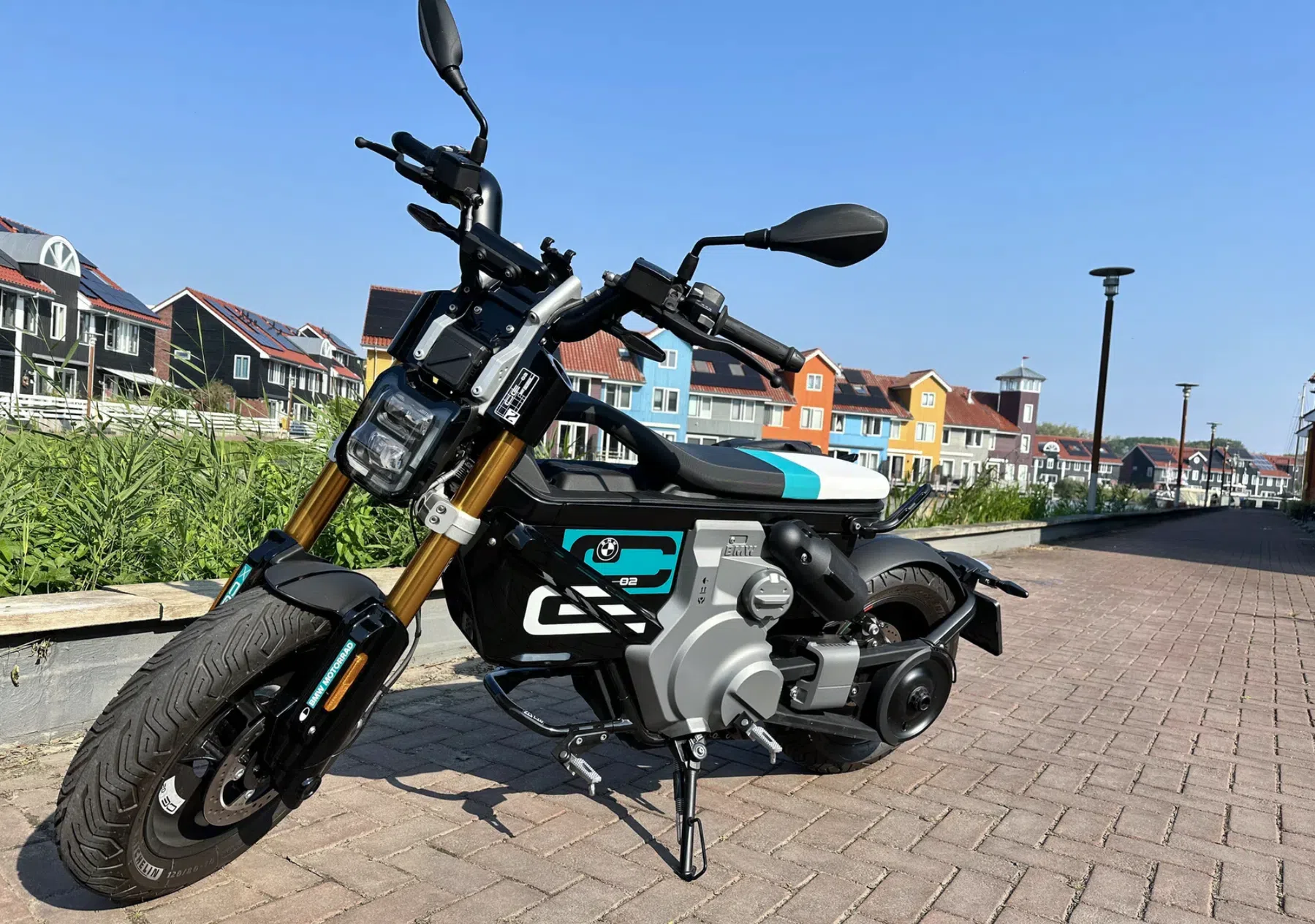 Getest: verrassend betaalbare elektrische motor BMW CE 02