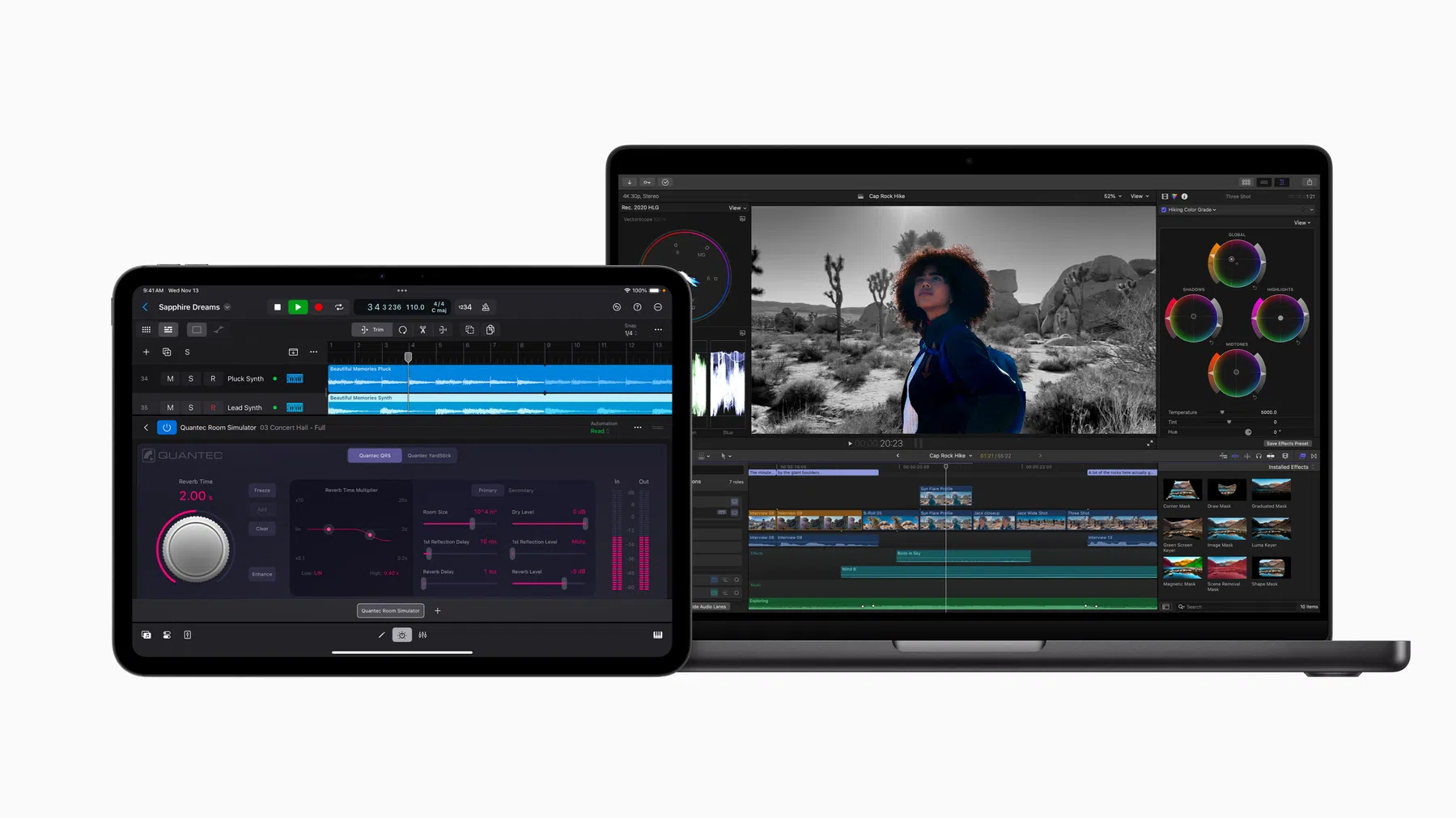 Apple geeft Final Cut Pro en Logic Pro machtige (AI) functies met nieuwe update