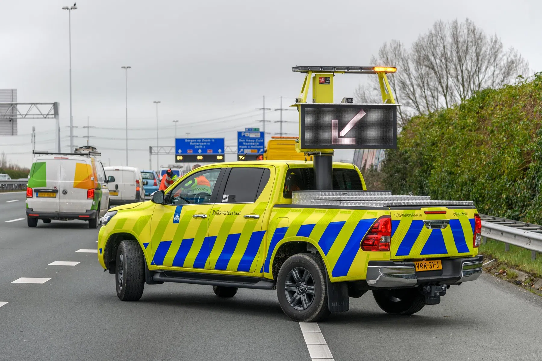 Kettingbotsing A1: waarom duurt het zo lang om een elektrische auto te bergen? 