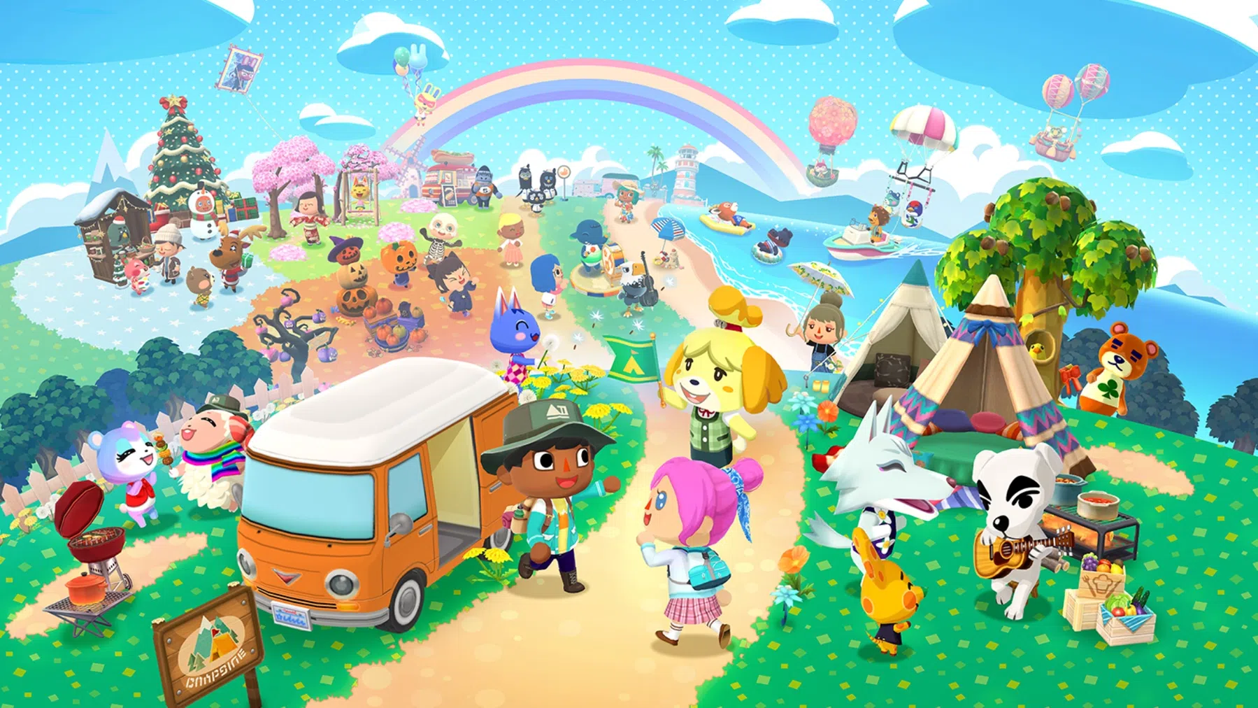 Eindelijk niet-hebberige Animal Crossing voor smartphones, geen extra aankopen