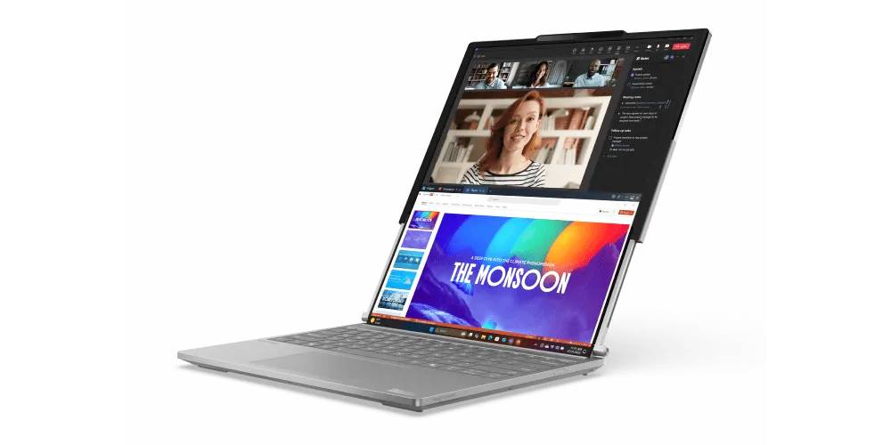 Lenovo komt met een laptop met oprolbaar scherm