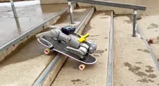 Thumbnail for article: Deze viervoetige robot kan skateboarden en dat maakt hem sneller en handiger