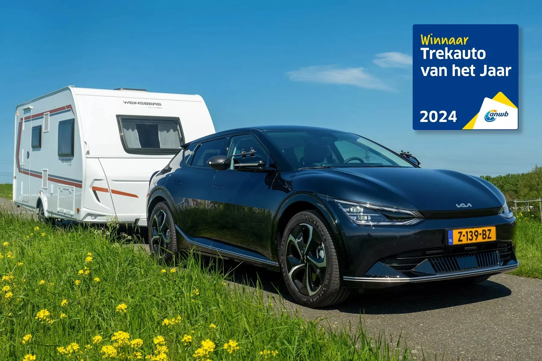 ‘Onmogelijk met caravan op vakantie met een elektrische auto'