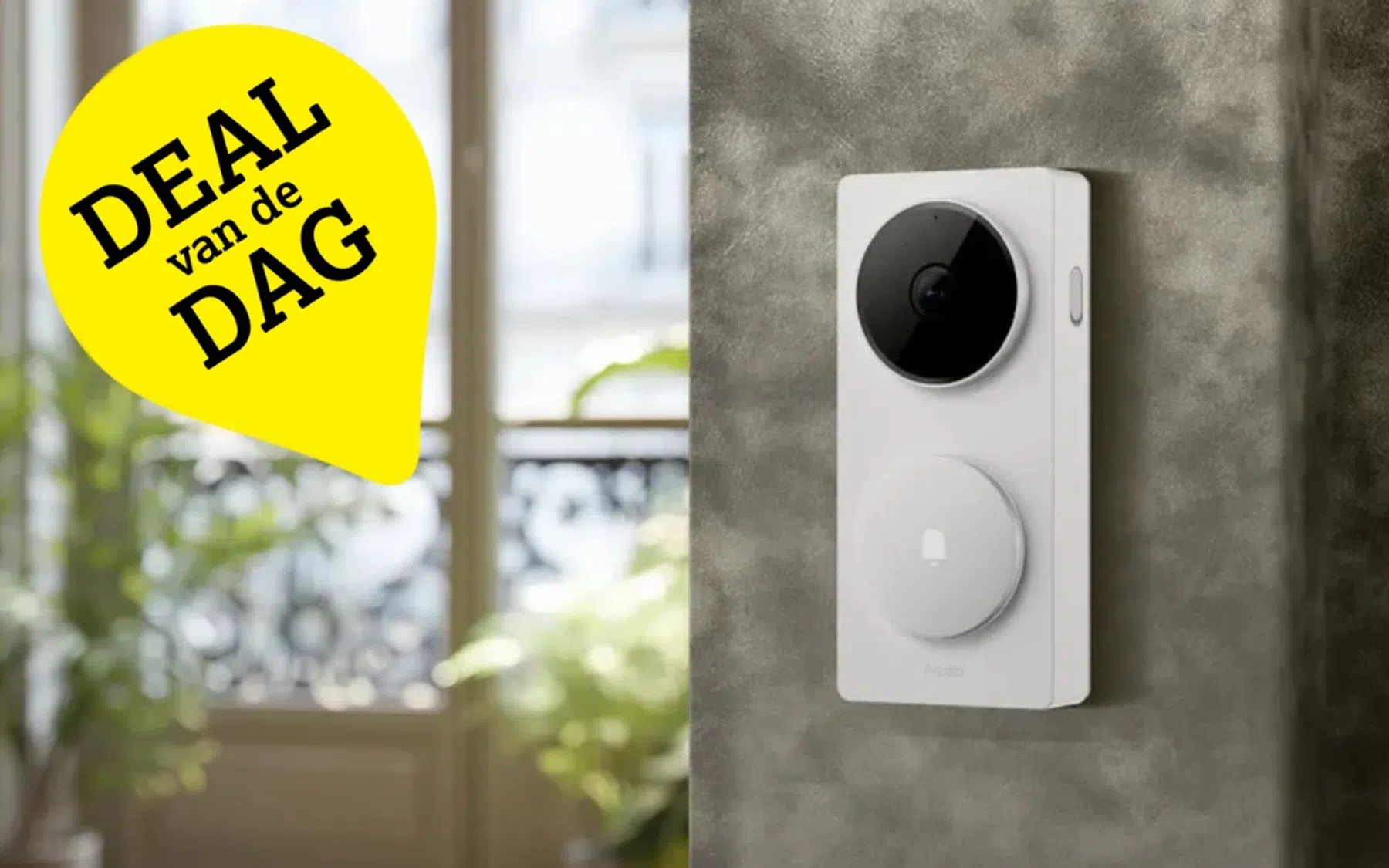 Deal van de Dag: gloednieuwe Aqara videodeurbel is nu al in prijs verlaagd