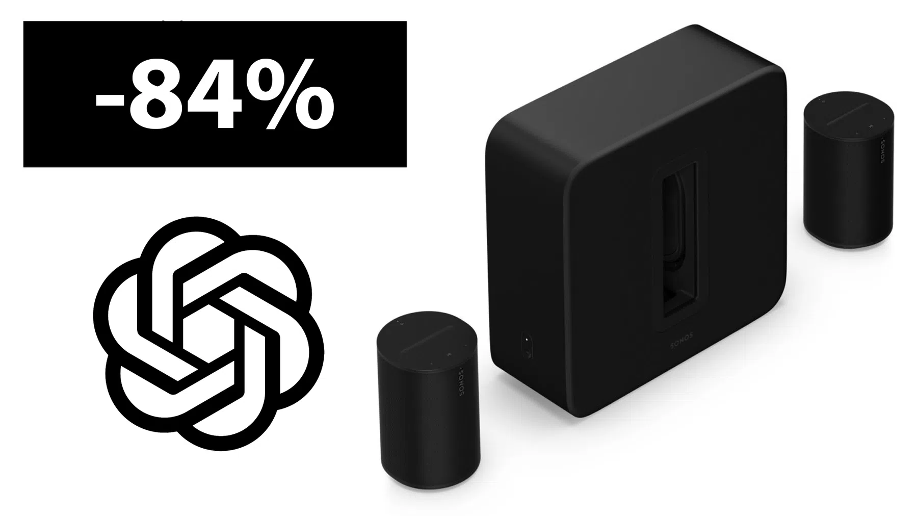 Let op: ChatGPT adviseert malafide Sonos-webshop met korting tot 84 procent