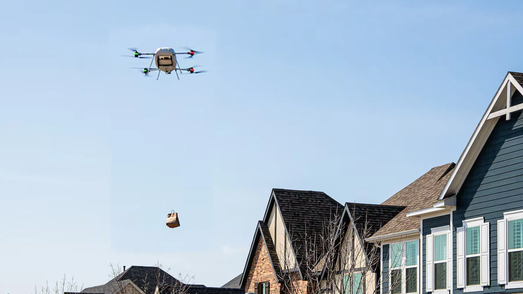 Drones gaan eten bezorgen in Europa: Uber en Manna starten samenwerking