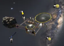 Thumbnail for article: Dit ruimtebedrijf wil een asteroïde vangen met een gigantische zak en dat is minder gek dan het klinkt