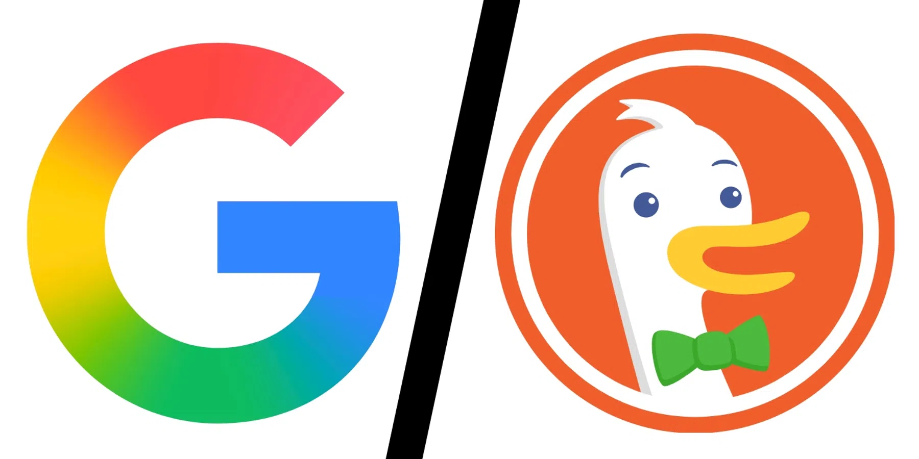 © DuckDuckGo/Google