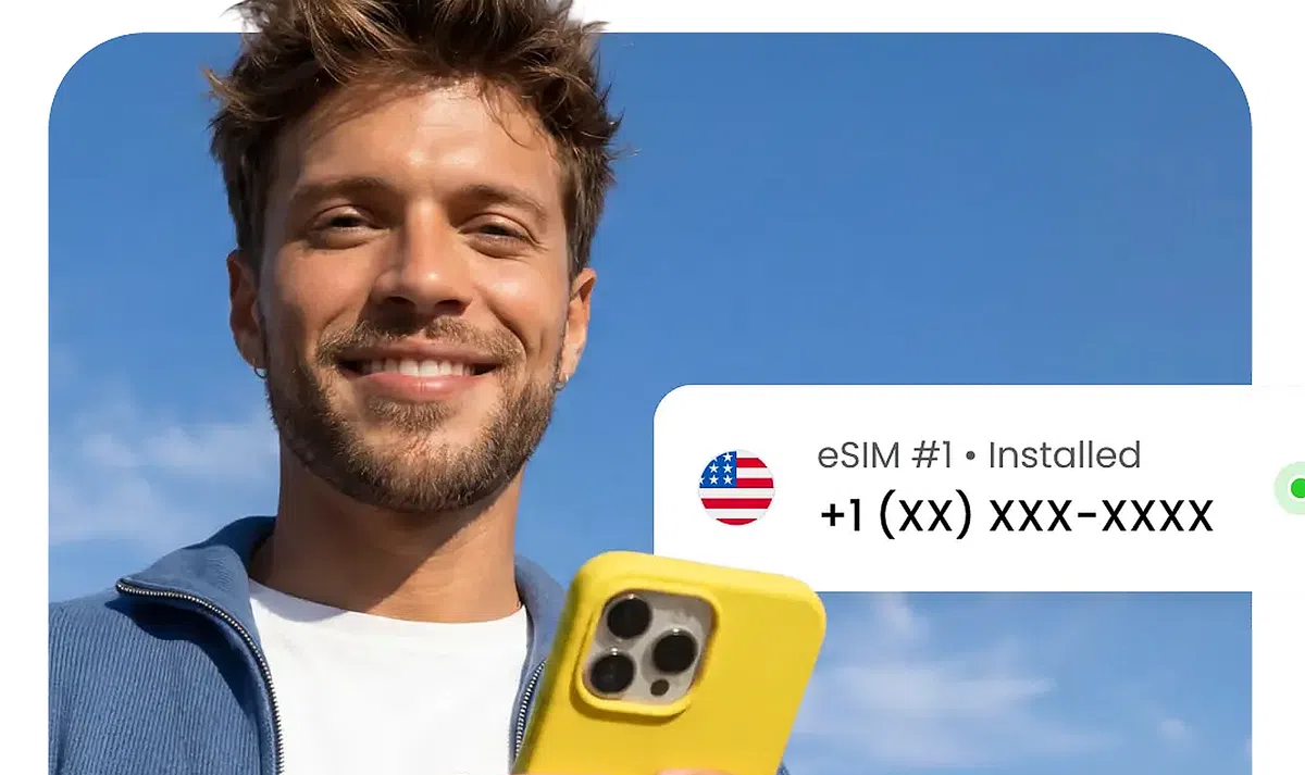 Image for the article: Reis SIM-app Saily biedt nu ook telefoonnummers aan