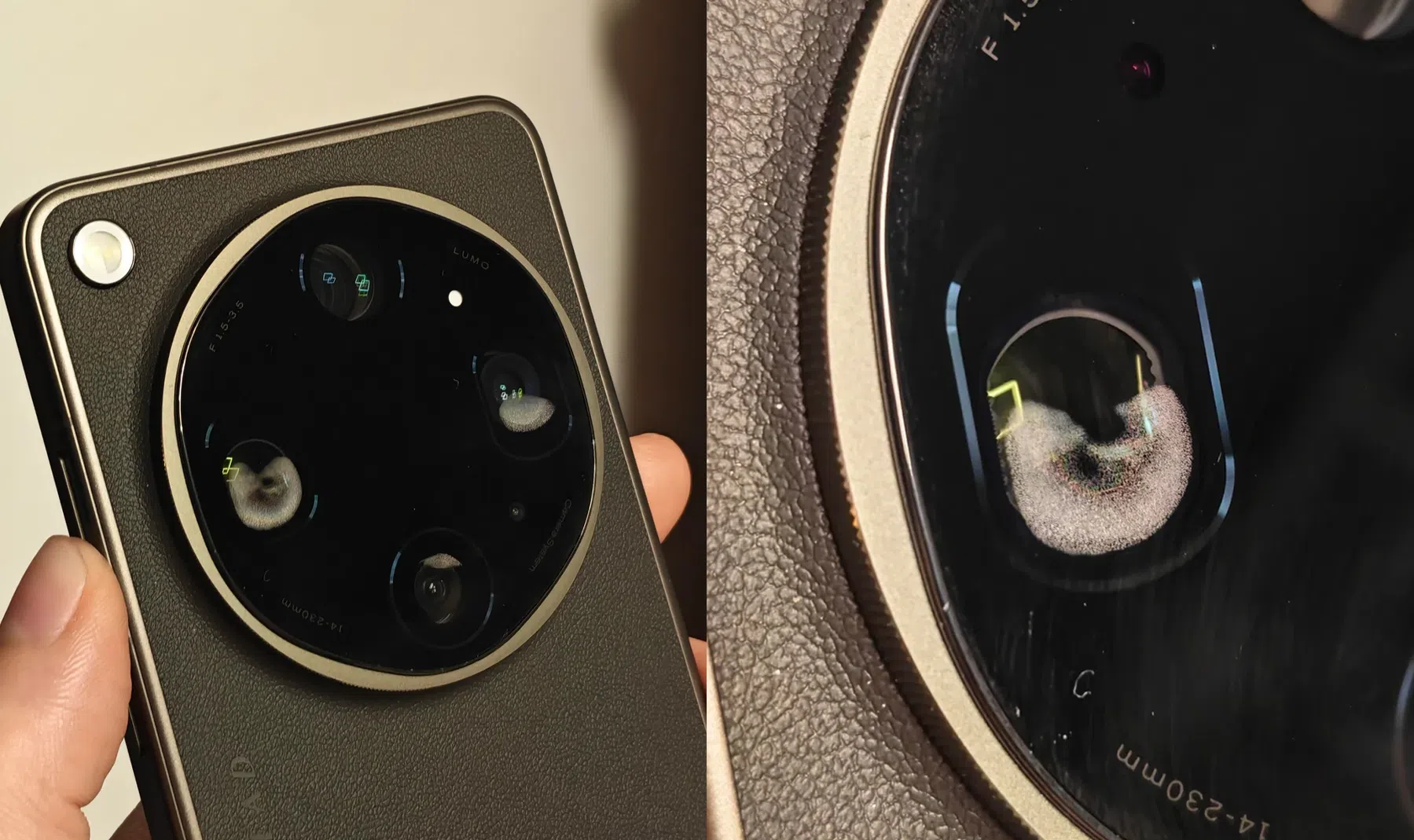 Kopers van €1699 Oppo-smartphone melden massaal vocht achter de camera’s