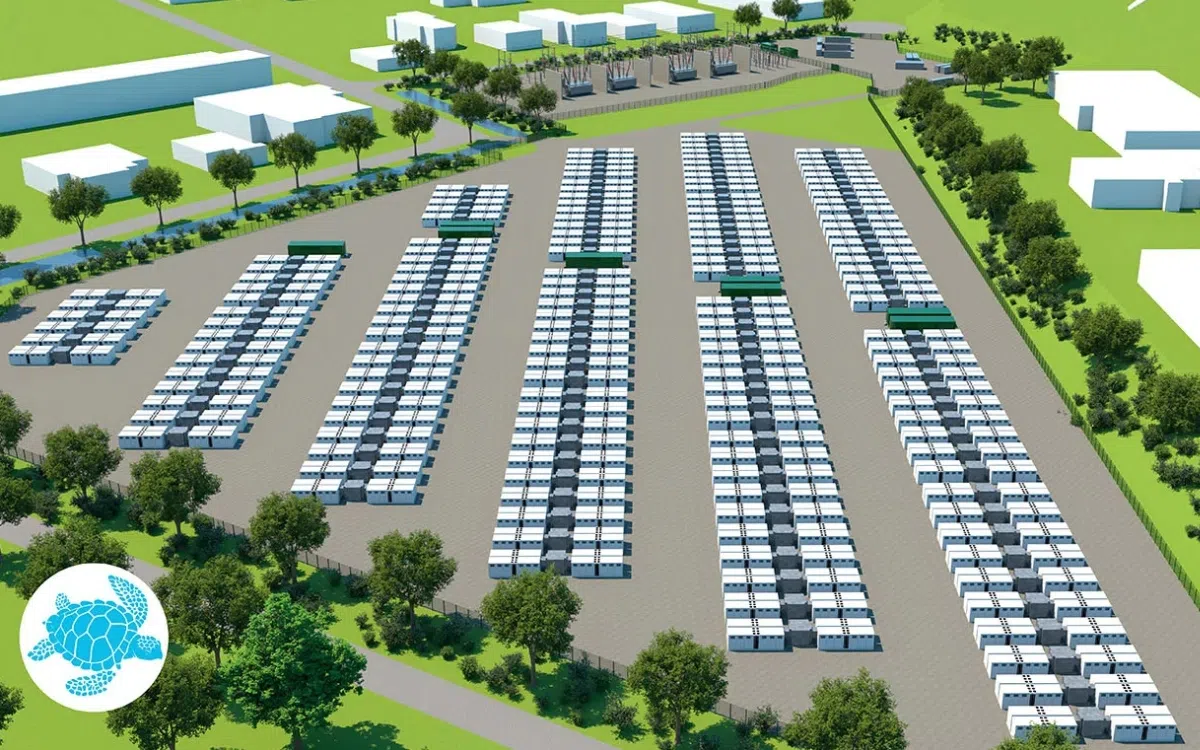 Belgisch batterijpark met Nederlands bedrijf