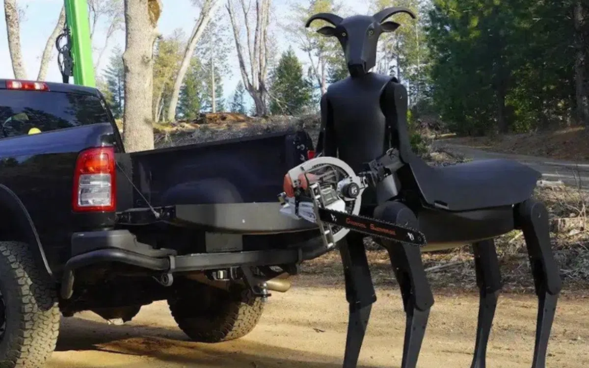 Robot geïnspireerd op centaur in moderne technologie