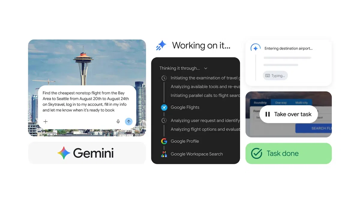 Gemini in Chrome: automatische taakuitvoering met AI