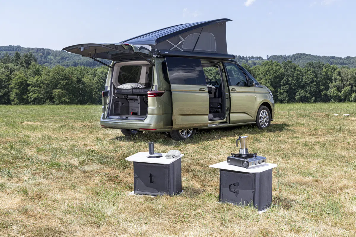 Volkswagen presenteert ID. Buzz camper en keuken