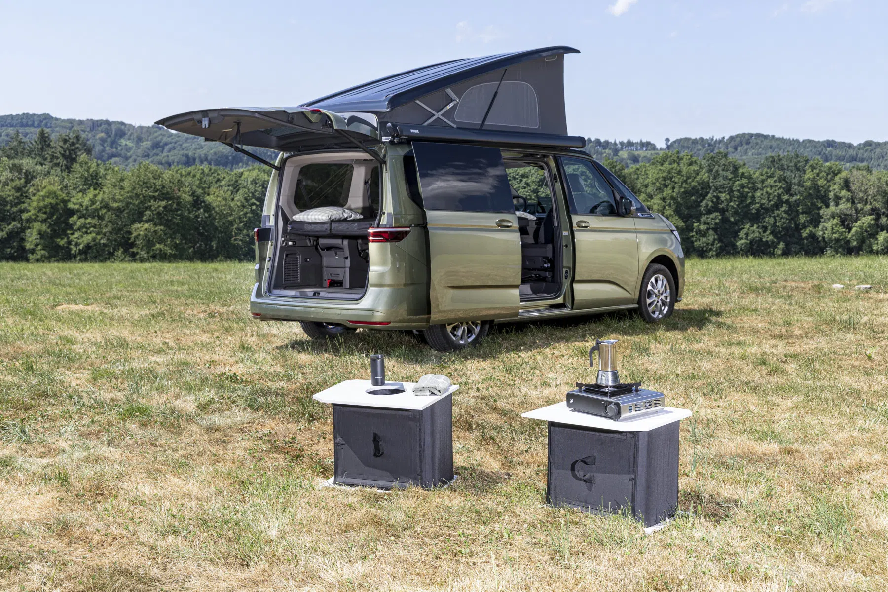 Volkswagen blaast de boel op: ID. Buzz camper én een opblaasbare keuken