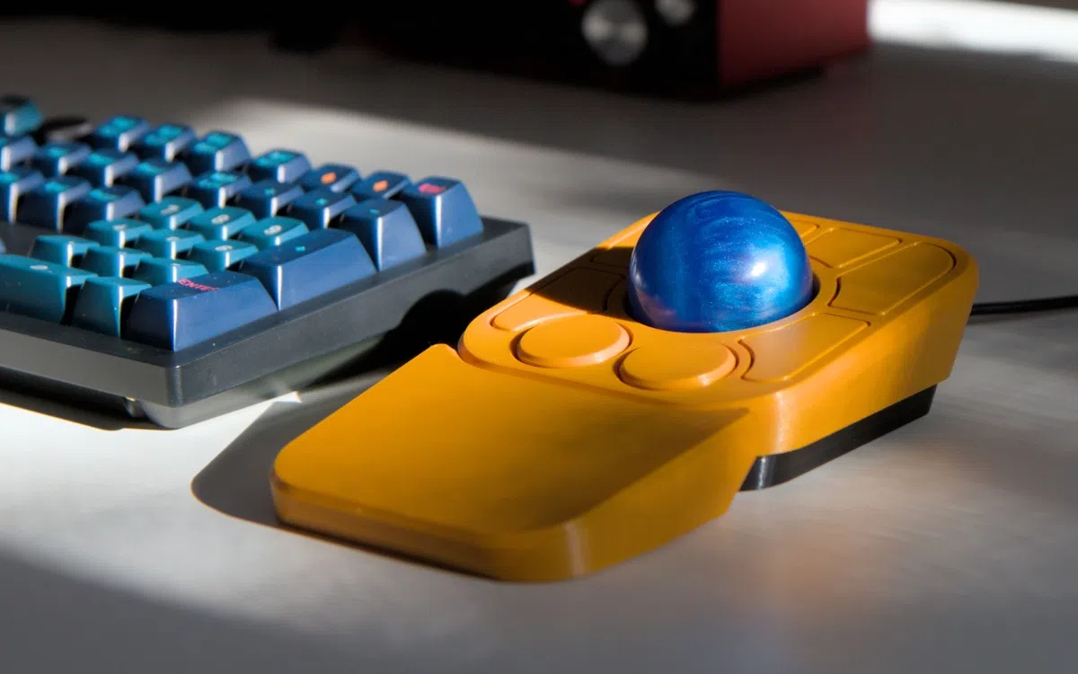 Buitenaardse trackball voor 3D-printers