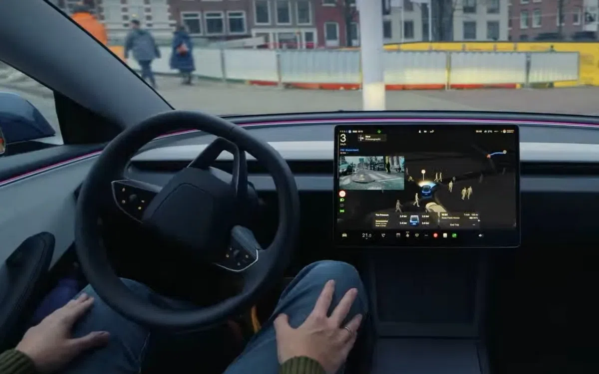 Tesla's FSD verlaagt aantal aanrijdingen significant