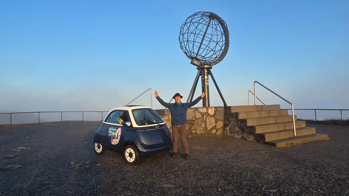 Van Zwitserland naar Noordkaap in een microcar