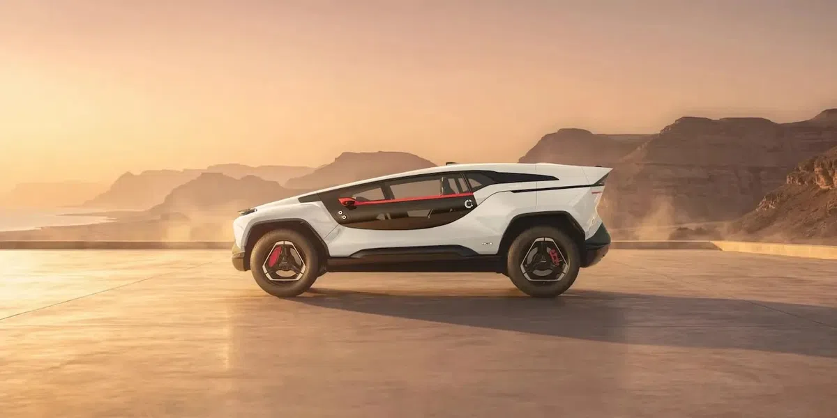 Waarom Saudi-Arabië nu een bizarre EV onthult