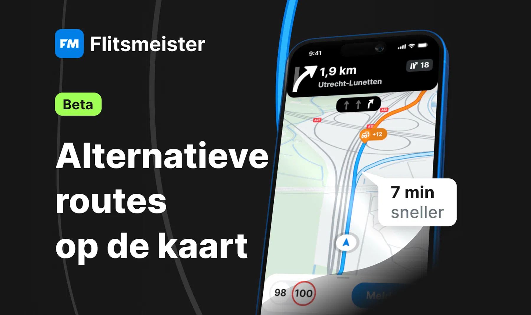 Flitsmeister toont nu alternatieve routes aan bètatesters en dat ben jij ook