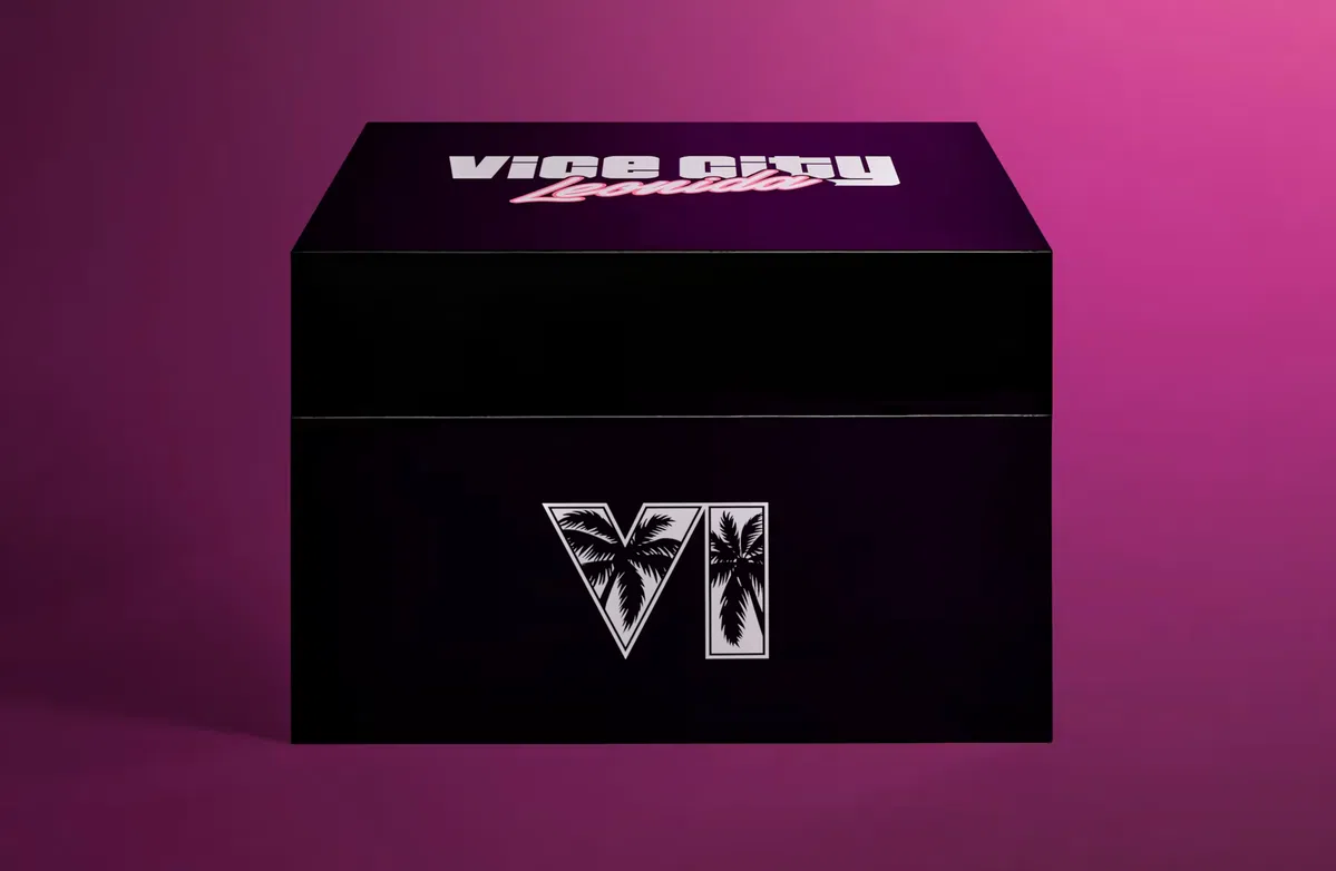 GTA 6: Expensive box without game, but with purple crocodile