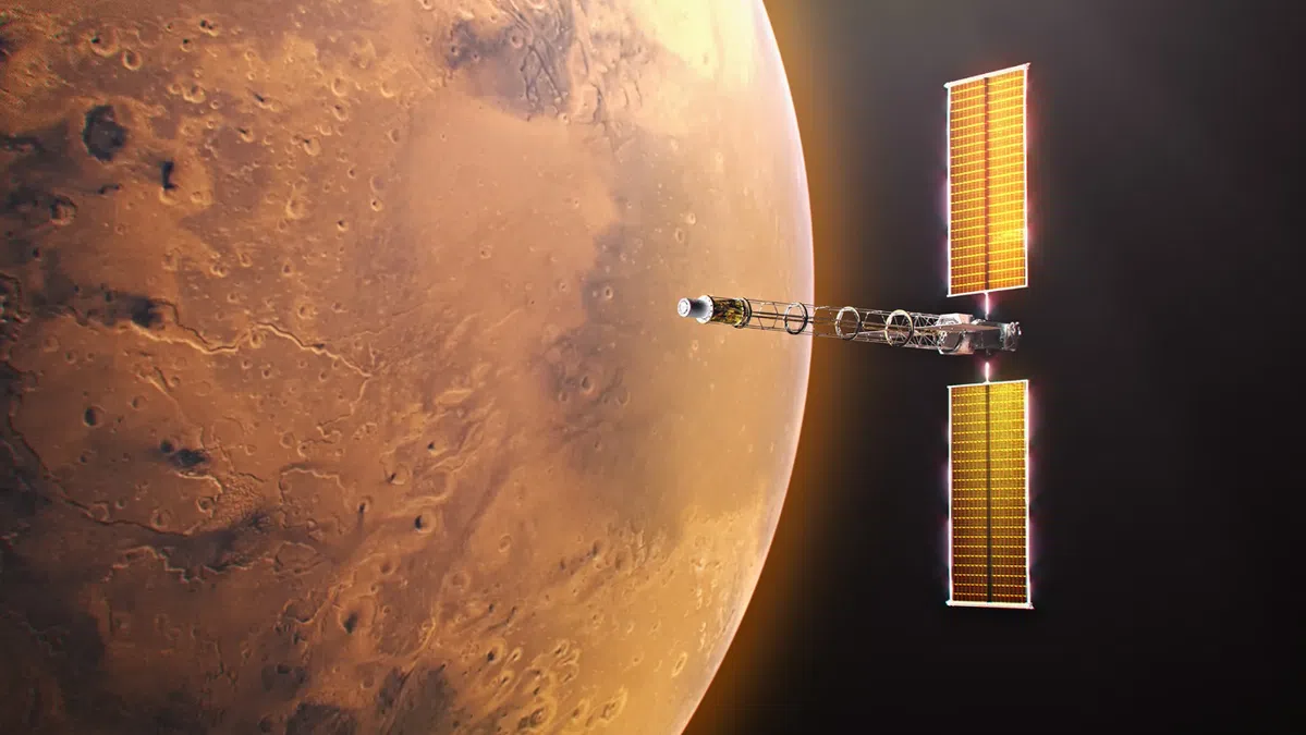 Eerste nucleaire ruimteschip naar Mars in 2028